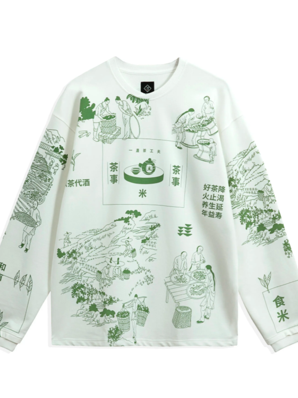 MR.TEA LONGSLEEVE молочный