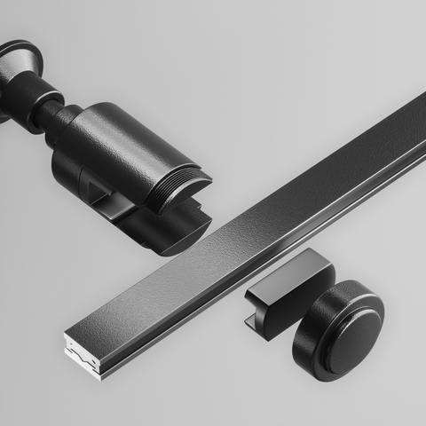 Комплектующие для трековой системы Maytoni Accessories for tracks flarity TRA155CW-S1-B