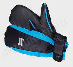 Варежки Nordski Jr.Arctic Black/Blue Membrane