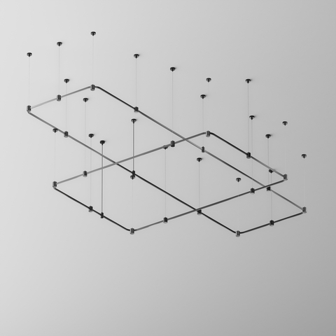 Радиусный коннектор для шинопровода Maytoni FLARITY TRX154-RC80-B