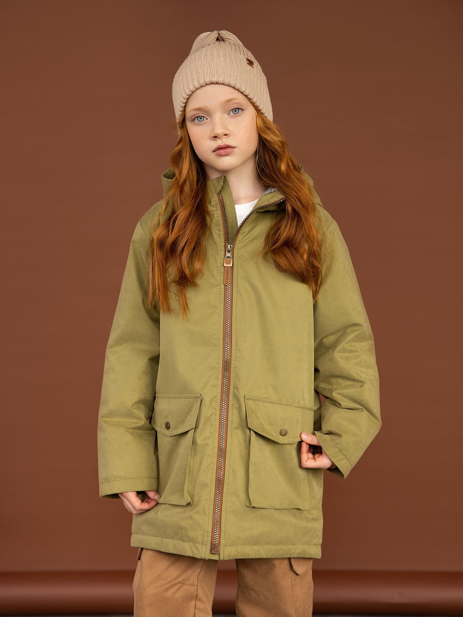 

Парка демисезонная "Олива"