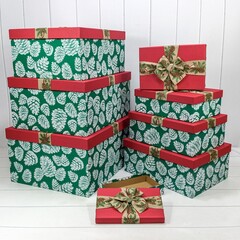 
          Коробка 53 х 43 х 26 см Набор 8 шт "Шишки" (Зеленый)