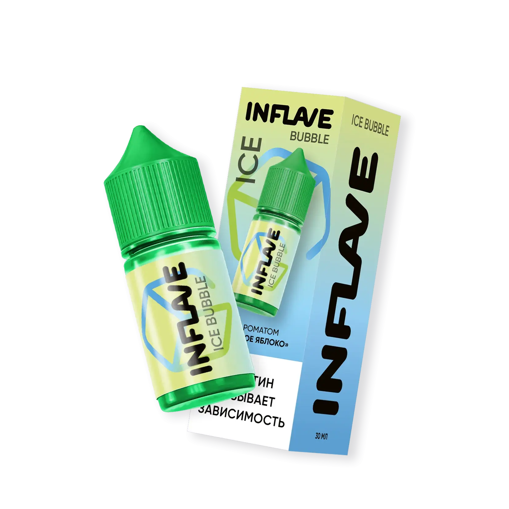 INFLAVE Bubble Ice Salt 2% 30 ml     450          | VAPE-OPTOM.RU