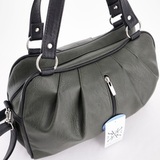 Сумка Саломея 187 македония оливковый + черный