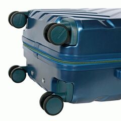 Чемодан MIRONPAN особопрочный синий (S ) 54х35х22 см с колесами/2,6 кг колеса