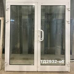 Дверь Алюминиевая Б/У 215(в) х 193(ш) Входная