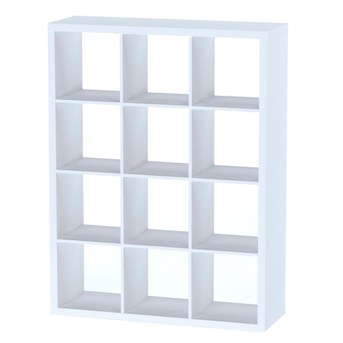 Стеллаж Фора 12, 112*147*38 см, белый