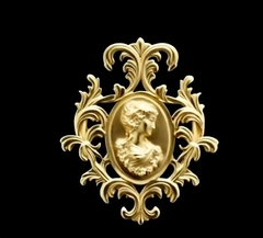 Силиконовый молд Рамка Гламур