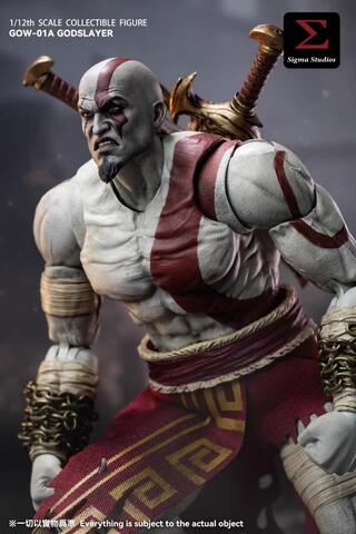 Фигурка Кратос из игры Бог Войны 1/12