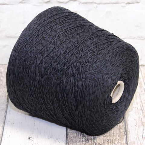 Шелк (40%) с хлопком GTI SARI 300 серо-черный