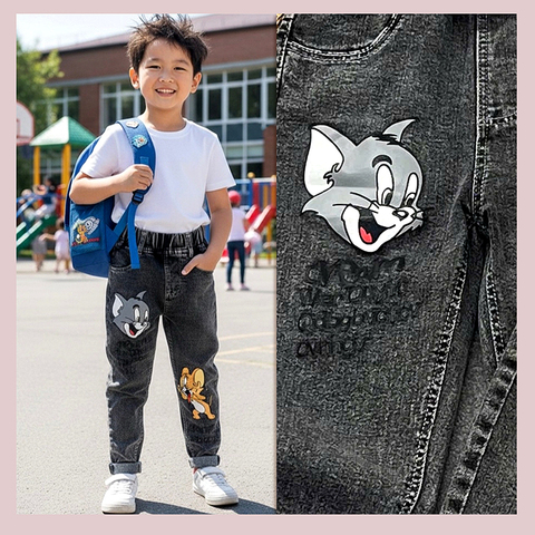 Джинсы детские (3-8) 260226-XL9010