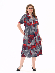 4536 Халат на пуговицах