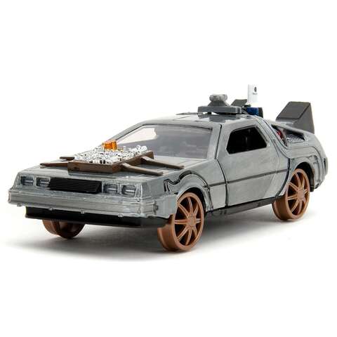 Машинка Jada Toys Back to the Future III: Time Machine on Railroad Wheels (DeLorean)