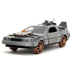 Машинка Jada Toys Back to the Future III: Time Machine on Railroad Wheels (DeLorean)