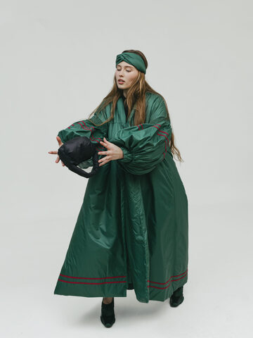 Повязка для волос Princess Headband Green