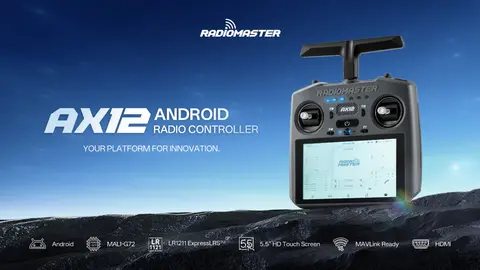 Аппаратура управления RadioMaster AX12 Android Radio Controller ELRS FCC