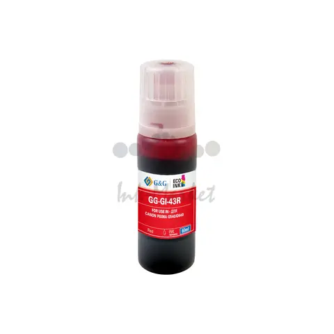GG-GI-43R G&G чернила красные для Canon Pixma G540/G640 60 ml