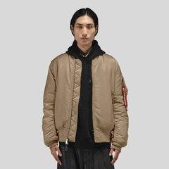 Бомбер Alpha Industries MA-1 Vintage Khaki (Бежевый)
