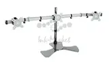 Кронштейн для мониторов Cactus CS-VM-MP330S-AL серебристый 15"-24" макс.8кг настольный наклон