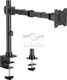 Кронштейн для мониторов Cactus CS-VM-D49-BK черный 17"-49" макс.20кг настольный поворот и наклон