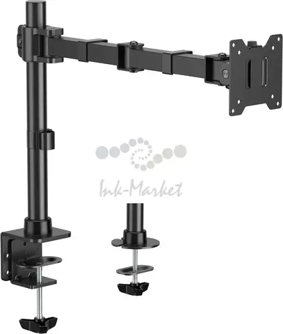 Кронштейн для мониторов Cactus CS-VM-D49-BK черный 17"-49" макс.20кг настольный поворот и наклон