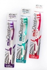 Витекс DENTAVIT Зубная щетка средней жесткости арт.933