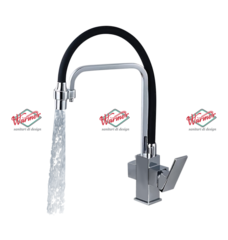 Смеситель для кухни с фильтром Warmer Brushed Chrome Line KPV-0219