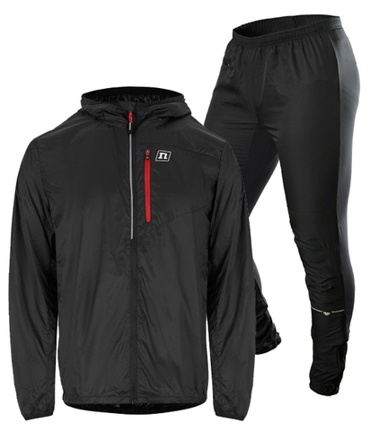 Костюм беговой Noname Windshell Running 22 Black UX