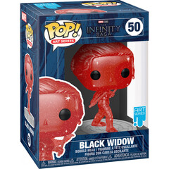 Фигурка Funko POP! Marvel Infinity Saga: Black Widow Red (Art Series Exc) (50)