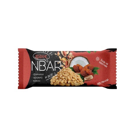 Батончик NBar Арахис | WellFoods