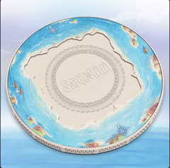 Santorini Ocean Turntable