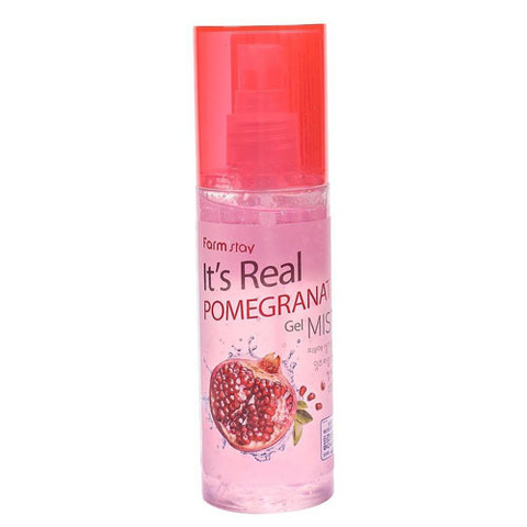 Farmstay It's Real Pomegranate Gel Mist - Увлажняющий гель-спрей для лица с экстрактом граната