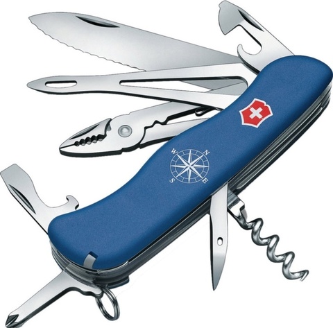 Нож складной Victorinox Skipper, 111 mm, Blue (0.9093.2W)