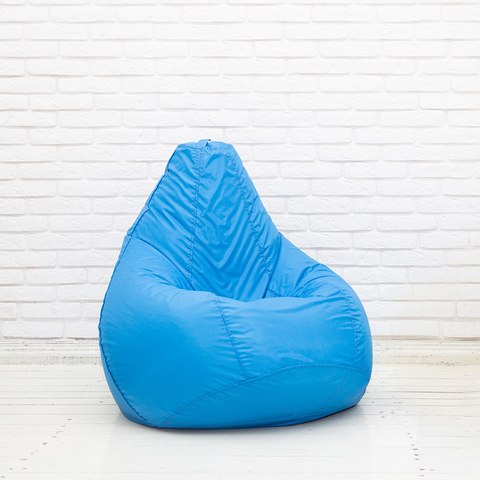 Груша M плащёвка, съёмный чехол (светло-синяя)