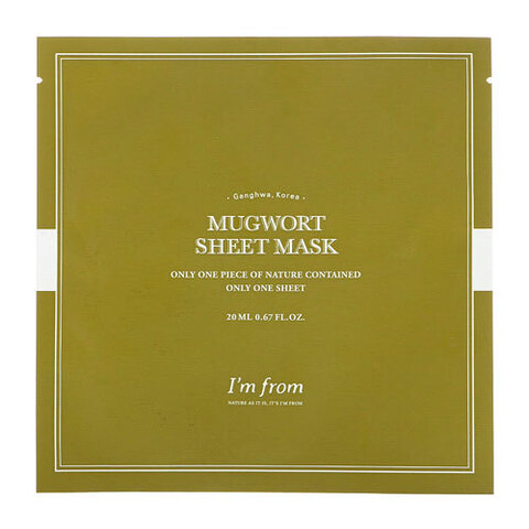 I'm From Mugwort Sheet Mask - Маска тканевая с полынью