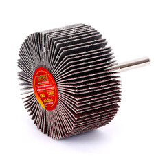 Круг MESSER шлифовальный лепестковый с оправкой (на шпильке) 60х30х6 #80