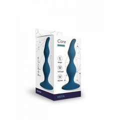 Анальная пробка Vesta кобальт (12,5*3)