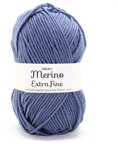 Пряжа Drops Merino Extra Fine 13 джинс