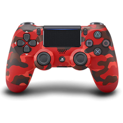 Беспроводной геймпад DualShock 4 для PS4 (Camouflag Red, 2ое поколение, China)