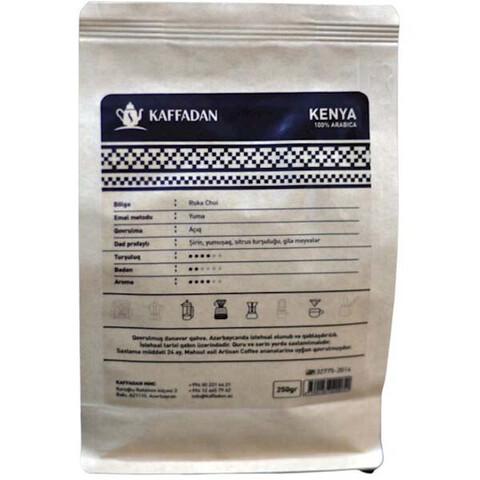 Kaffadan kofe Kenya  250qr