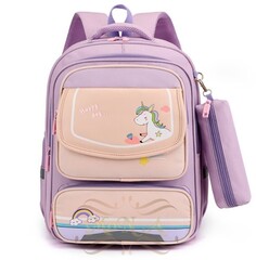 Çanta \ Bag \ Рюкзак Happy Day  Unicorn purple