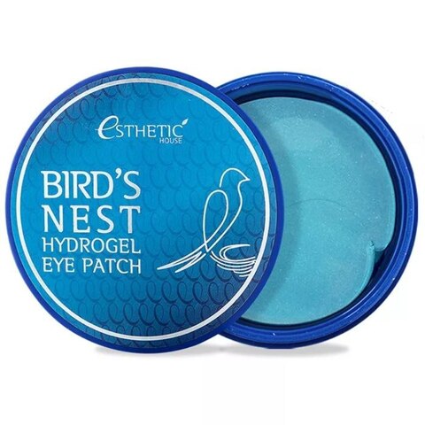 [ESTHETIC HOUSE] Гидрогел. патчи д/ глаз ЛАСТОЧКИНО ГНЕЗДО BIRD'S NEST HYDROGEL EYEPATCH