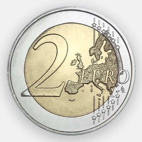 2 евро Словения Йосип Племень 2023