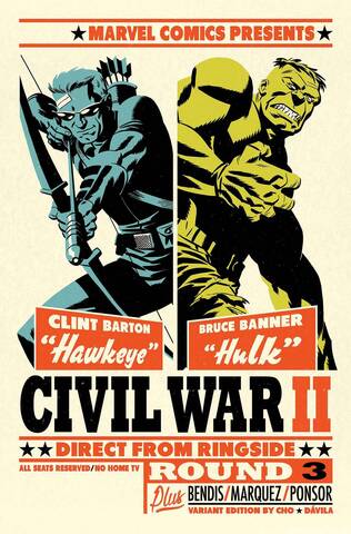 Civil War II #4 (Cover B)