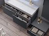 Cezares 55409 Тумба подвесная под раковину с двумя выдвижными ящиками и двойным внутренним ящиком 120x44x43