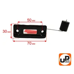 Датчик уровня топлива прямоугольный UNITED PARTS для бензиновых генераторов