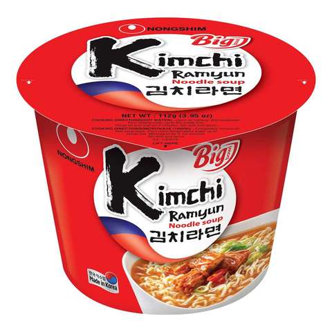 Лапша быстрого приготовления Кимчи Рамен, Nongshim, 112 г