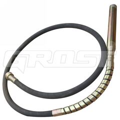 Гибкий вал с вибронаконечником GROST VGV 3/45 - [45 мм / 3 м / резьбовое крепление]