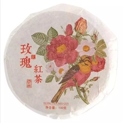 Чай красный с китайской розой блин 92-100 гр