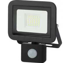 Прожектор светодиодный ЭРА 30Вт 6500К 2400Лм135x148x45 IP65 с датчиком движения, 976494